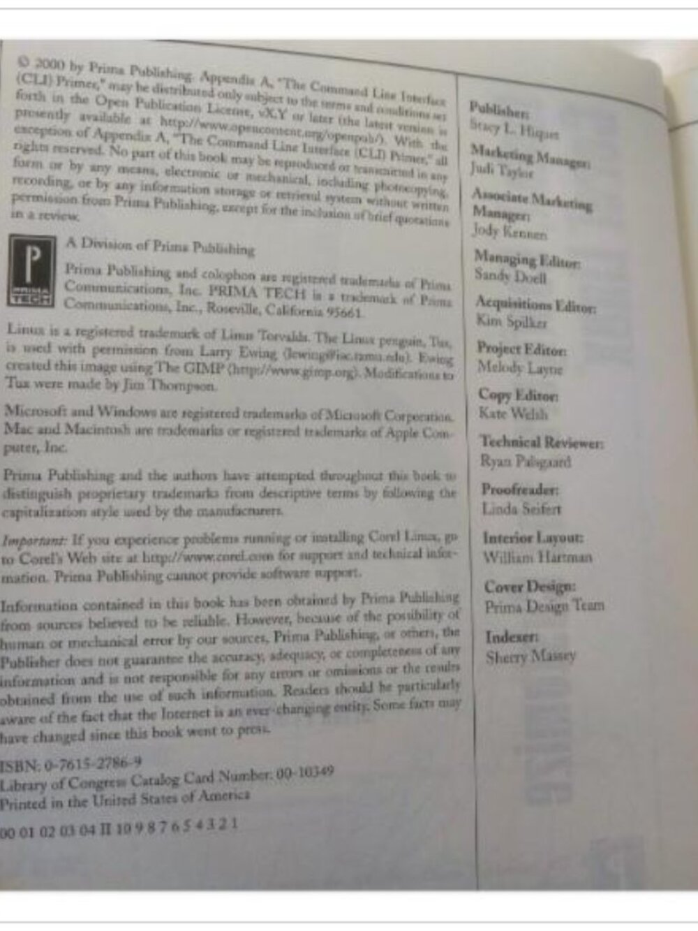 Install, Configure, and Customize Corel Linux Brian Proffitt 2000 First Edition - Picture 6 of 6